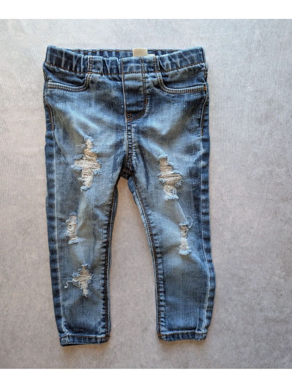 OshKosh B'gosh Jegging Distressed Denim 18-24M